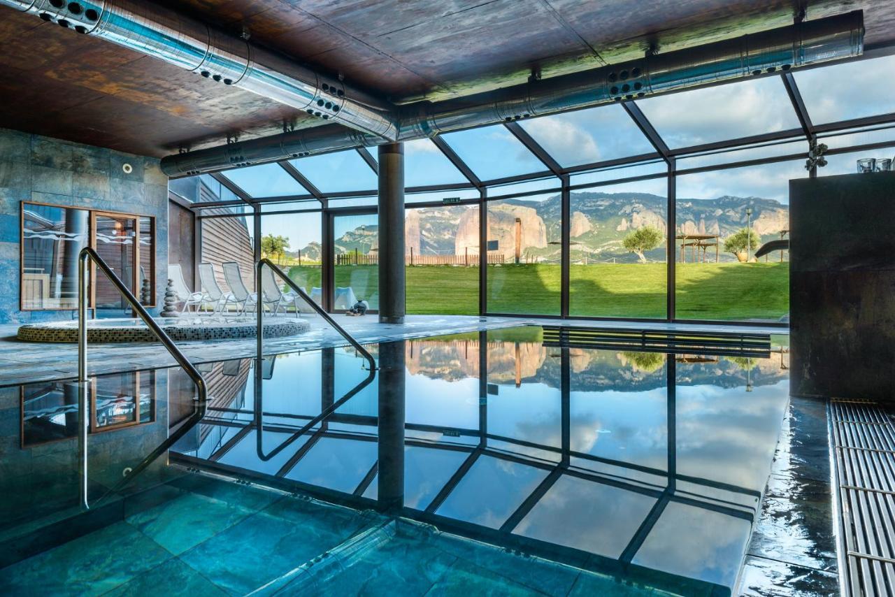 Hotel Spa Aguas De Los Mallos Murillo de Gállego Buitenkant foto